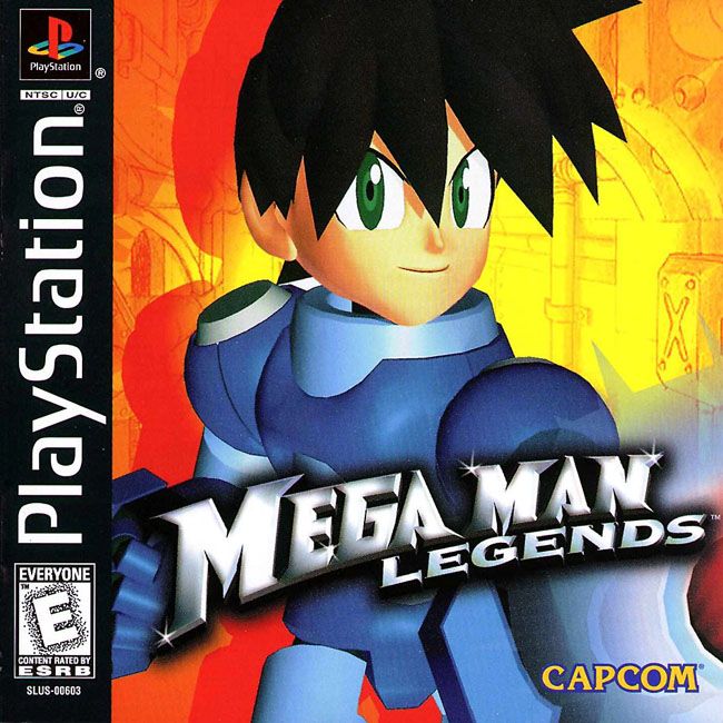 Mega Man Legends box art for Playstation